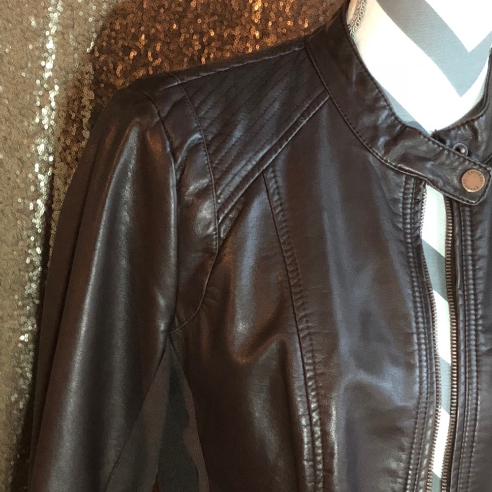 Express brown zip jacket - Picture 3 of 5